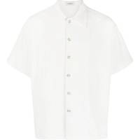FARFETCH Men's White Linen Shirts