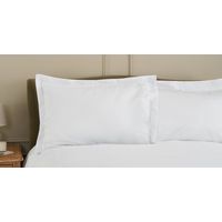 Feather & Black Cotton Pillowcases