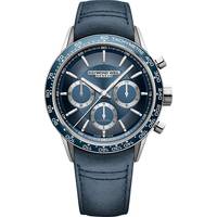Raymond Weil Mens Chronograph Watches With Leather Strap