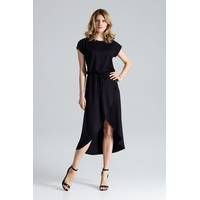 Secret Sales Women's Black Wrap Dresses