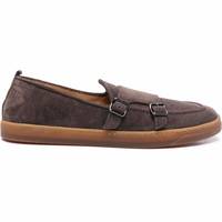 Henderson Baracco Mens Brown Leather Shoes With Bucklet