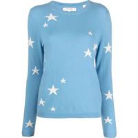 Chinti & Parker Women's Blue Cashmere Sweaters