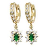 James Moore Women's Drop Earrings