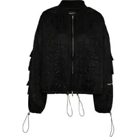 FARFETCH Women's Black Quilted Jackets