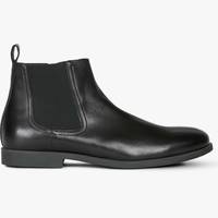 John Lewis Men's Black Leather Chelsea Boots