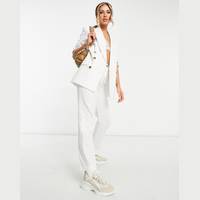 ASOS DESIGN Women's White Trouser Suits