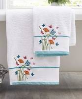 Damart UK Floral Towels