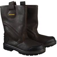 Roughneck Men's Brown Leather Boots