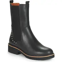PIKOLINOS Women's Black Leather Boots