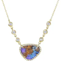 Wolf & Badger KAMARIA Women's Opal Necklaces