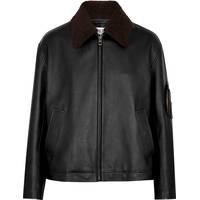 LOEWE Men's Black Leather Jackets