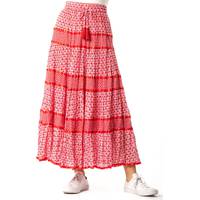 Roman Originals Women's Tiered Maxi Skirts