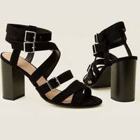 New Look Womens Black Heel Shoes