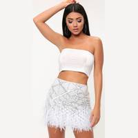 Women's I Saw It First Silver Skirts