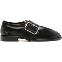 FARFETCH Men's Black Monk Shoes