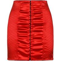 Dolce and Gabbana Women's Red Mini Skirts