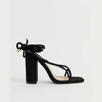Public Desire Black Heel Sandals for Women