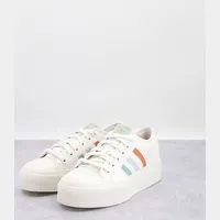 ASOS Adidas Originals Women's White Platform Trainers