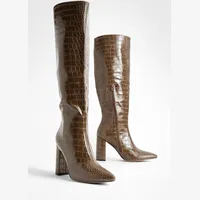 Debenhams boohoo Women's Wide Calf Knee High Boots