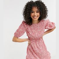 Influence Women's Red Floral Dresses