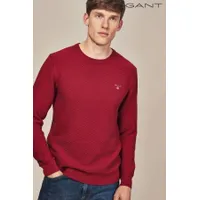 gant men's textured jumpers