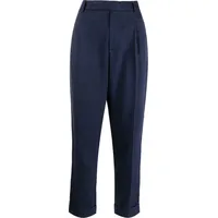 Ralph Lauren Women's High Waisted Silk Trousers