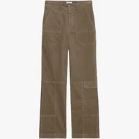 Selfridges Women's Wide Leg Corduroy Trousers