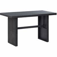 YOUTHUP Black Rattan Furniture