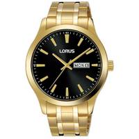 Lorus Black and Gold Men's Watches