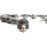 Wolf & Badger Ebru Jewelry Men's Skull Jewellery