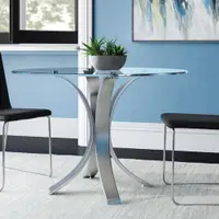 Angel Cerda Glass And Metal Tables