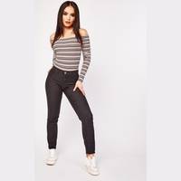 Everything5Pounds Women's Black Skinny Trousers