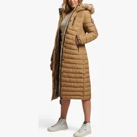 Superdry Women's Padded Jackets with Fur Hood