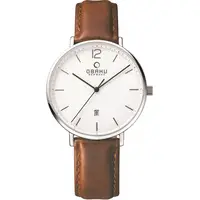 Obaku Mens Watches With Leather Straps