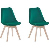 ManoMano Green Velvet Dining Chairs