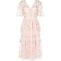 FARFETCH Needle & Thread Women's Pink Party Dresses