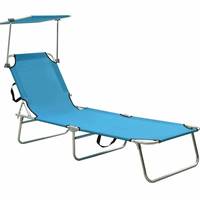 LIFCAUSAL Sun Loungers With Canopy
