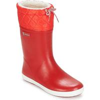 Rubber Sole Girl's Snow Boots