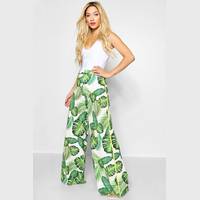 Boohoo Printed Trousers for Women