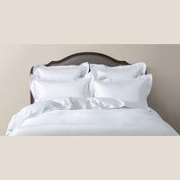 Feather & Black Flat Sheets