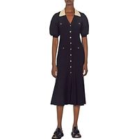 Sandro Women's Black Midi Dresses