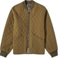 END. Men's Quilted Bomber Jackets