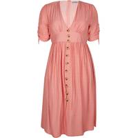 Evans Womens Midi Dresses With Sleeves