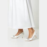 Debenhams Women's White Kitten Heels