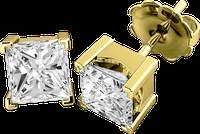 Purely Diamonds 18ct Gold Earrings