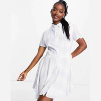 Missguided Women's Blue Check Dresses