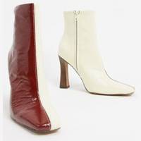ASOS DESIGN Women's White Ankle Boots