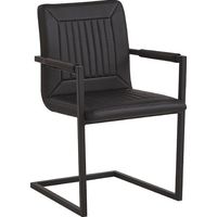 Ebern Designs Black Armchairs