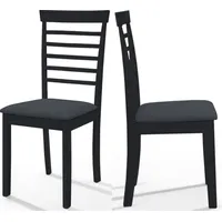 HALLOWOOD Black Dining Chairs