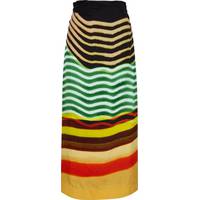 Harvey Nichols Women's Green Satin Skirts